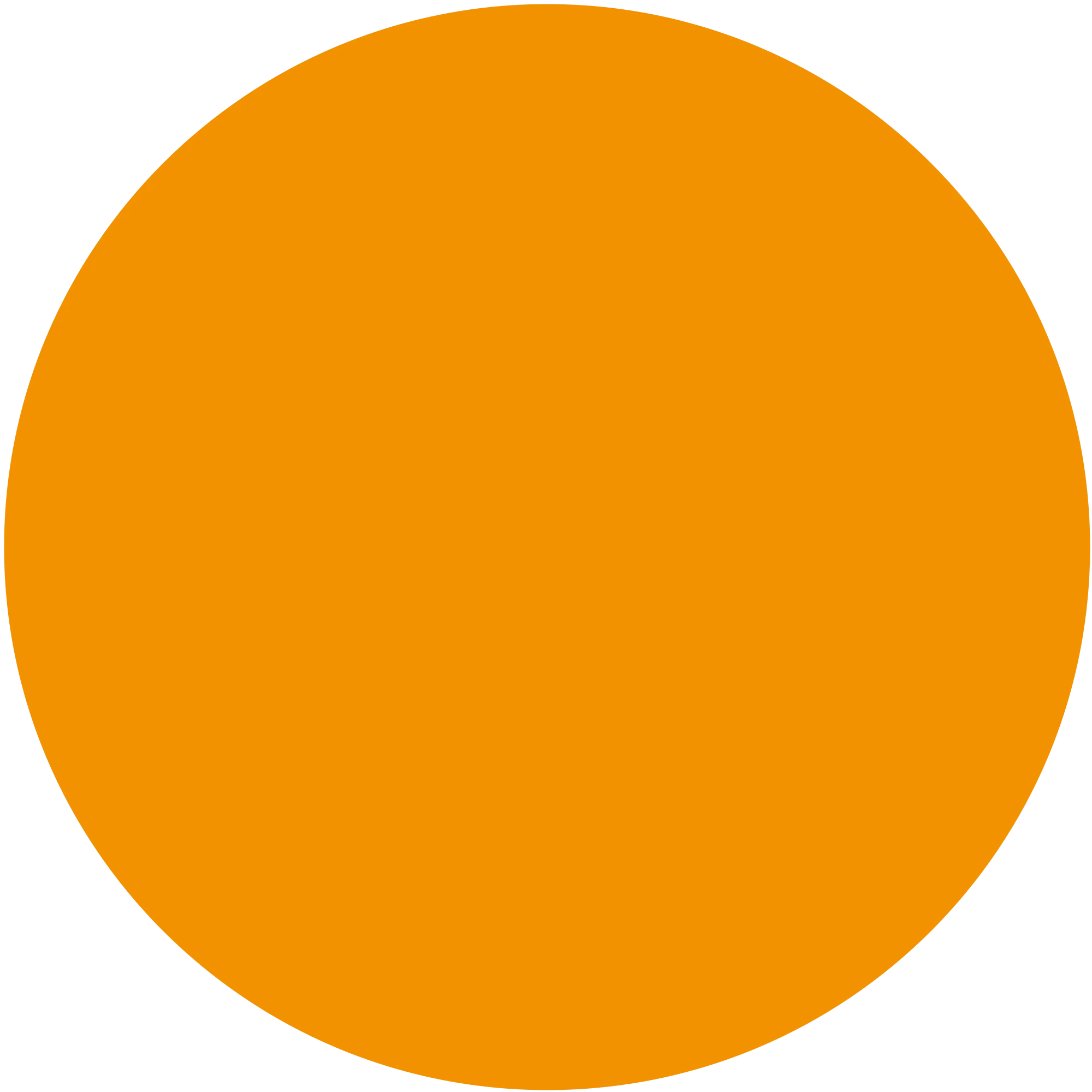 Orange cirkel